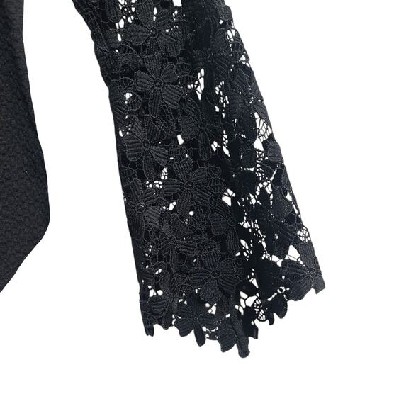 Anthropologie Eri + Ali Lace Bell Sleeve Top XS - Picture 3 of 5